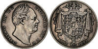 United Kingdom 1/2 Crown William IV, London, Silver -