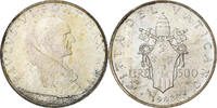 Vatican 500 Lire Paul VI, Rome, Silver -