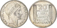 France 20 Francs Turin, Paris, Silver, Gadoury:852, KM:879 -