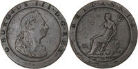 Great Britain Penny George III, Cartwheel, Soho, Copper -