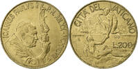 Vatican 200 Lire John Paul II, Peace and Solidarity, Rome, Bronzital -