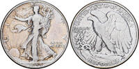 United States Half Dollar 1944 D Walking Liberty, Philadelphia, Silver S+ 34.63 US$  +  28.86 US$ shipping