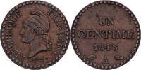 France Centime 1848 A Dupr&eacute;, Paris, Bronze, Gadoury:84, KM:754 VZ 23.03 US$  +  28.86 US$ shipping
