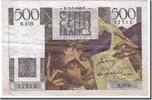 France 500 Francs Banknote, 500 F 1945-1953 ''Chateaubriand'' -