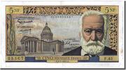 France 5 Nouveaux Francs Banknote, 5 NF 1959-1965 ''Victor Hugo'' -