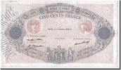 France 500 Francs Banknote, 500 F 1888-1940 ''Bleu et Rose'' -