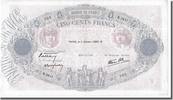France 500 Francs Banknote, 500 F 1888-1940 ''Bleu et Rose'' -