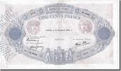 France 500 Francs Banknote, 500 F 1888-1940 ''Bleu et Rose'' -
