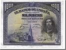 Spain 1000 Pesetas Banknote, 1928-08-15, KM:78a -