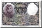 Spain 50 Pesetas Banknote, 1931-04-25 -
