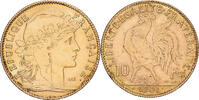 France 10 Francs 1901 Paris Marianne, Paris, Gold, KM:846 EF(40-45)