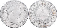 France 5 Francs 1812 A Napoléon I, Paris, Silver, KM:694.1 F(12-15)