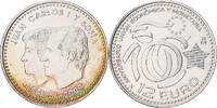 Spain 12 Euro Juan Carlos I, Madrid, Silver, KM:1212 -