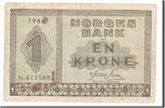 Norway 1 Krone Banknote -