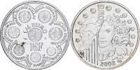 France 1/4 Euro 2002 MDP Introduction of the Euro, MDP, Silver UNZ 272.69 元  ＋  38.62 元 运费
