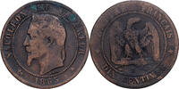 France 10 Centimes 1863 Paris Napoleon III, Paris, Bronze, Gadoury:253 S 81.92 元  ＋  38.62 元 运费