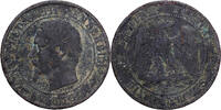 France 10 Centimes 1855 Strasbourg Napoleon III, Strasbourg, dog, Bronze S 155.65 元  ＋  38.62 元 运费