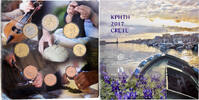 Greece Set 1 ct. - 2 Euro 2017 Athens Crete, S&eacute;rie BU, Athens STGL 311.70 元  ＋  38.62 元 运费