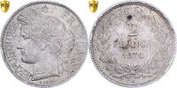 France 2 Francs Cérès, Bordeaux, ancre, Silver, PCGS -