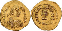 Tremissis Byzantine Empire, Heraclius, Constantinople, Gold -