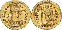 Solidus Roman Empire, Leo I, Constantinople, Gold, RIC:605 -