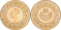 Turkey 50 Kurush Gold, KM:871 -