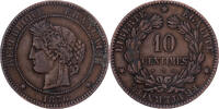 France 10 Centimes 1876 Paris C&eacute;r&egrave;s, Paris, Bronze SS 40.34 US$  +  28.86 US$ shipping