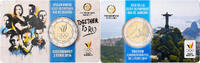 Belgium 2 Euro 2016 Monnaie royale de Belgique XXXI Olympic Games, Rio d... 17.26 US$  +  28.86 US$ shipping