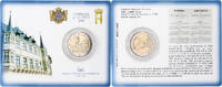 Luxembourg 2 Euro Constitution, BU, Royal Dutch Mint, Bi-Metallic -