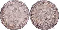 France 4 Sols aux 2 L 1691 Reims Louis XIV, Reims, r&eacute;form&eacute;, Silver SGE+ 34.57 US$  +  28.86 US$ shipping