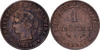 France 1 Centime 1884 Paris C&eacute;r&egrave;s, Paris, Bronze, Gadoury:88 SS 23.03 US$  +  28.86 US$ shipping