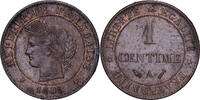 France 1 Centime 1893 Paris C&eacute;r&egrave;s, Paris, Bronze, Gadoury:88 SS+ 40.34 US$  +  28.86 US$ shipping