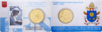 Vatican 50 Centimes 2015 Rome Francis, Rome, Nordic gold, KM:460 STGL 17.26 US$  +  28.86 US$ shipping