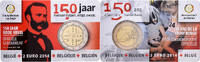 Belgium 2 Euro 2014 Royal Belgium Mint 150 year of the Red Cross, Royal ... 17.26 US$  +  28.86 US$ shipping
