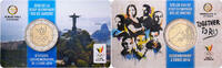 Belgium 2 Euro 2016 Royal Belgium Mint XXXI Olympic Games, Rio de Janeir... 17.26 US$  +  28.86 US$ shipping