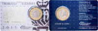 San Marino 1 Euro 2012 Rome Rome, Bi-Metallic, KM:485 STGL 17.26 US$  +  28.86 US$ shipping