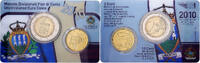 San Marino Set 2 Euro & 10 Cent 2010 Rome Rome STGL 17.26 US$  +  28.86 US$ shipping