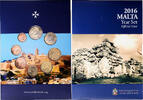 Malta Coffret 1c. &agrave; 2&euro; 2016 MDP BU, MDP STGL 40.34 US$  +  28.86 US$ shipping