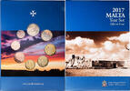 Malta Coffret 1c. &agrave; 2&euro; 2017 MDP BU, MDP STGL 40.34 US$  +  28.86 US$ shipping
