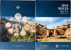 Malta Coffret 1c. &agrave; 2&euro; 2018 MDP BU, MDP STGL 40.34 US$  +  28.86 US$ shipping