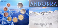 Andorra Set 1 ct. - 2 Euro 2014 Madrid Madrid STGL 46.11 US$  +  28.86 US$ shipping