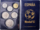 Spain Set 50 cts. - 100 Pesetas 1982 Madrid Madrid, Football World Cup UNZ 17.26 US$  +  28.86 US$ shipping