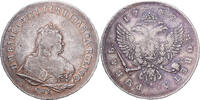 Russia 1 Rouble 1742 Saint Petersburg Elizabeth, Saint Petersburg, Silve... 1,095.40 US$  +  28.86 US$ shipping