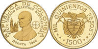 Colombia 1500 Pesos 39th International Eucharistic Congress, Arezzo -