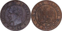 France 1 Centime 1856 Bordeaux Napoleon III, Bordeaux, Bronze, Gadoury:8... 46.11 US$  +  28.86 US$ shipping