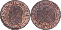 France 1 Centime 1862 Bordeaux Napoleon III, Bordeaux, Bronze, Gadoury:8... 23.03 US$  +  28.86 US$ shipping