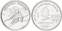 France 100 Francs 1989 MDP 1992 Olympics, Albertville, Alpine Skiing, MD... 92.28 US$  +  28.86 US$ shipping
