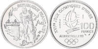 France 100 Francs 1991 MDP 1992 Olympics, Albertville, Cross-country Ski... 92.28 US$  +  28.86 US$ shipping