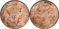 France 10 Centimes 1901 MDP Daniel-Dupuis, MDP, Bronze, Gadoury:277 SS+ 57.66 US$  +  28.86 US$ shipping