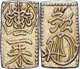 Japan 2 Shu, Nishu Gin 1832-1858 Not Applicable Tempo, Electrum SS 252.79 US$  +  28.86 US$ shipping